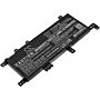 Batteri for Asus VivoBook F542UF, VivoBook X452, R542UF-DM157T C21N1634 7.6 V 4900 mAh Li-Polymer