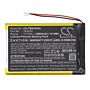 Batteri for Technaxx TX-59, TX-59+, TX59 Monitor Wireless Door TE4630 3.7 V 4000 mAh Li-Polymer