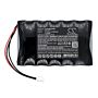 Batteri for Econet Monitor Compact 9 21.10-6001, Compact Type 21.10-6001 10.8 V 6700 mAh Li-ion