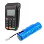 Batteri for Pax S910, QR68, QR65, AXS910, S910s HL0272 3.7 V 2600 mAh Li-ion