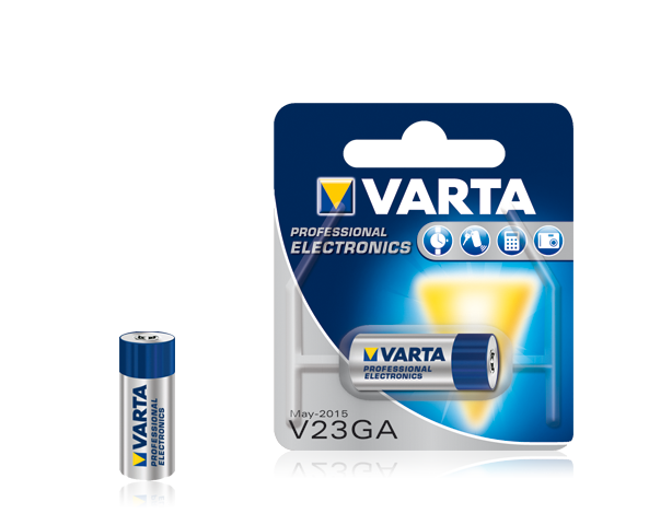 2 Alkaline Batterie VARTA 23A 12V Volt p23ga 8LR932 Mn21 V23GA A23 Ø10