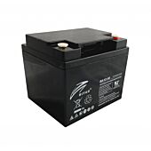 12V 40Ah AGM batteri T6 dim197X165XH170mm