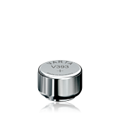 Varta V393 klokkebatteri 1,55V  Sølvoksid 65 mAh SR48