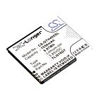 Batteri for Alcatel U3 2018 4G, OT-4055U, OT-4055J TLi016D7 3.85 V 1550 mAh Li-ion