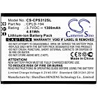 Batteri for Coolpad 3312A, Belleza 3321, Belleza 3321 CP3321AT CPLD-194 3.7 V 1300 mAh Li-ion