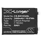 Batteri for Vivo IQOO 11s, iQOO 11S 5G, V2304A BA01 7.78 V 2400 mAh Li-Polymer