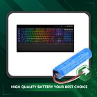 Batteri for Corsair K57 RGB Wireless Gaming Keyboard, K57 RDJ15 3.7 V 3400 mAh Li-ion