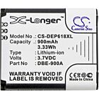 Batteri for Doro Phoneeasy 618 DBE-900A 3.7 V 900 mAh Li-ion