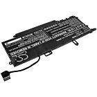 Batteri for Dell Latitude 7310 2-in-1, Latitude 7400 2-in-1, L NF2MW 7.6 V 6750 mAh Li-Polymer