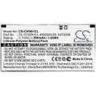 Batteri for Cisco CCP-MIC-WRLS-S-US, CP-MIC-WRLS, Unified IP C 74-111509-01 3.7 V 500 mAh Li-Polymer