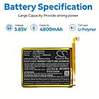 Batteri for IDEMIA IDScreen MPH-MB003A, IDScreen MPH-MB003B, I MPH-MB003A 3.85 V 4800 mAh Li-Polymer