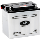 12N24-3A batteri till MC och ATV 12V 24Ah (185x125x178mm)