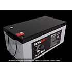 AGM Deep Cycle Batteri 12V 260AH C10 (520x268x220mm) Polstilling 5 - Plusspol til høyre