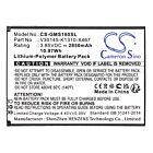 Batteri for Gigaset GS180 V30145-K1310-X467 3.85 V 2850 mAh Li-Polymer