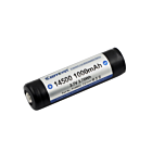 Ladbart AA 14500 3.7V 1000mAh - med sikkerhetskrets