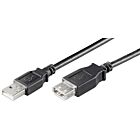Clicktronic USB 2.0 och USB 3.0 förlängarkabel 0,6 meter