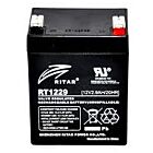 12V 2,9Ah (3Ah) AGM batteri 79x55,5x102 4,8mm Faston T1 
