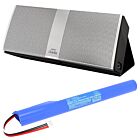Batteri for Philips Fidelio P9, P9BLK/98, P9SLV/98, P9WHT/10, ICR18650-1S3P 11.1 V 2600 mAh Li-ion