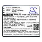 Batteri for Prestigio MultiPhone 5505 DUO PSP5505 Duo 3.7 V 1800 mAh Li-ion