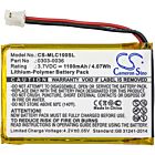 Batteri for Minelab CTX 3030 WM-10, WM10, WM12, GPZ 7000 0303-0036 3.7 V 1100 mAh Li-Polymer