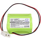 Batteri for Prescolite E1875-01-00, E82082100, ENB06006; Arite NIC0099 6 V 2000 mAh Ni-MH