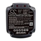 Batteri for Black & Decker BDCDD12, BDCD112, BDCDD12KB, BDCDD1 LBXR1512 12 V 2500 mAh Li-ion