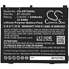 Batteri for Zebra ET50, ET55, ET51CE, ET51CE-G21E BT-000393 3.8 V 6300 mAh Li-Polymer