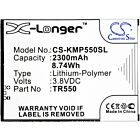Batteri for KAZAM Trooper 550 TR550 3.8 V 2300 mAh Li-Polymer