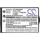 Batteri for URC TRC-1080, TRC-820, RM-2, R100, MXHP-R500, MXHP BTBL73386 3.7 V 1700 mAh Li-ion