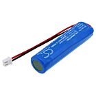 Batteri for Zafferano Pina Pro, Push up, Home, Poldina L; Sigo BAT04701906701900 3.7 V 2600 mAh Li-ion