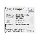Batteri for Samsung Galaxy XCover7 5G, Galaxy Xcover 7, SM-G55 EB-BG556GBY 3.85 V 3680 mAh Li-ion
