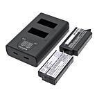 Batteri for GoPro Max 2, MAX2 CPPB1B Micro USD / Type-C