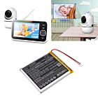 Batteri for HelloBaby HB6588 Video Baby Monitor AHB757080 3.7 V 5400 mAh Li-Polymer