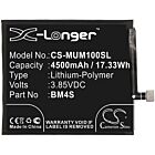 Batteri for Xiaomi Redmi 10X, M2004J7AC BM4S 3.85 V 4500 mAh Li-Polymer