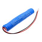 Batteri for Beghelli 415.067.101, 415067101, 415213000 300117-20 3.6 V 2000 mAh Ni-CD