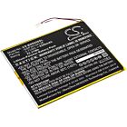 Batteri for Barnes & Noble Nook 10.1, BNTV650 GSP30134138 3.8 V 6300 mAh Li-Polymer