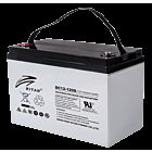 RITAR AGM Deep Cycle Batteri 12V 120AH C10 (328x172x222mm) Polstilling 4 - Plusspol til venstre