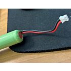 4,8V 1500mAh batteri for nødlys 15x200mm NIMH