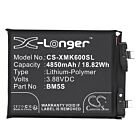 Batteri for Xiaomi K60 Ultra, K60, 13T Pro BM5S 3.88 V 4850 mAh Li-Polymer