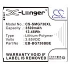 Batteri for Samsung Galaxy Xcover 6 Pro, SM-G736U, SM-G736U1, EB-BG736BBE 3.85 V 3500 mAh Li-Polymer