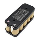 Batteri for Hellige defibrillator Defiport NB, Defiscope M; Ph 110037 12 V 2000 mAh Ni-CD