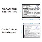 Batteri for Emporia Active Glam 4G, V221-4G, Active Glam AK-V221-4G(V1.0) 3.7 V 700 mAh Li-ion