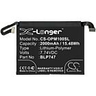Batteri for Oppo Reno ACE, PCLM10 BLP747 7.74 V 2000 mAh Li-Polymer