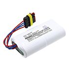 Batteri for Daitem DC408 148900 7.2 V 6500 mAh Li-SOCl2