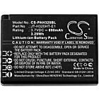Batteri for Panasonic Handheld H320, JT-H320HT, JT-H320HT-E1, JT-H320HT-E1 3.7 V 890 mAh Li-ion