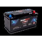 SKANBATT Premium Lithium - 12V 178Ah 160A BMS - 354x176x187mm - Bluetooth - Heat - 8 Års garanti