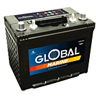 Båtbatteri 12V 85Ah Global 57501 SMF MARIN
