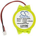 Batteri for Panasonic FP-X series controllers, GT32 display, G AFPX-BATT 3 V 550 mAh Lithium