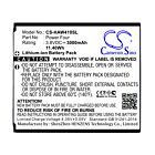 Batteri for Highscreen Power Four Power Four 3.8 V 3000 mAh Li-ion