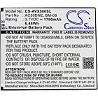 Batteri for Archos 50D Neon, A50D Neon BM-09 3.7 V 1750 mAh Li-ion
